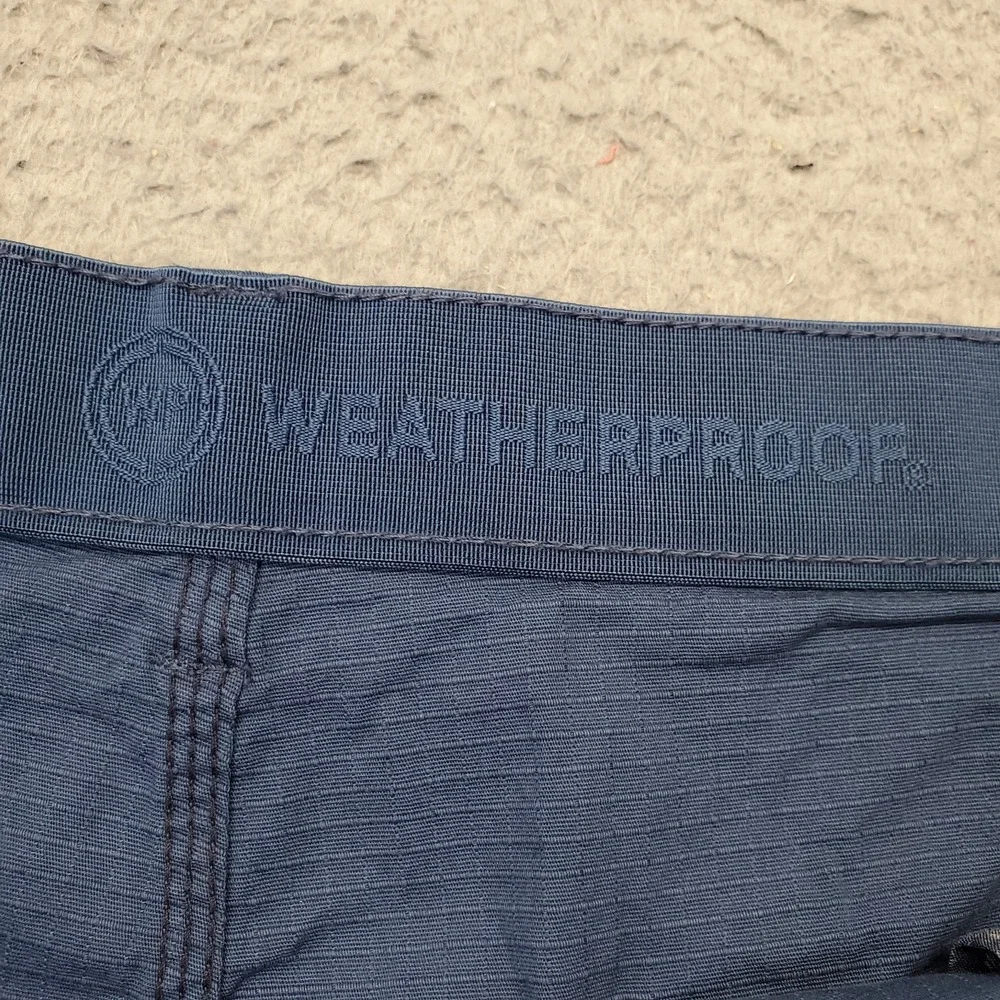 Weatherproof Golf Shorts Men 44 Blue Trail Utility Pocket Stretch Flex Waistband